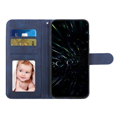 For Redmi K90 Pro Max / Poco F8 Ultra Stitching Calf Texture Buckle Leather Phone Case(Blue)