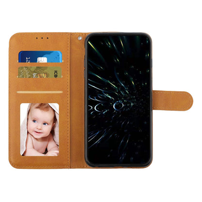 For Redmi K90 Pro Max / Poco F8 Ultra Stitching Calf Texture Buckle Leather Phone Case(Yellow)