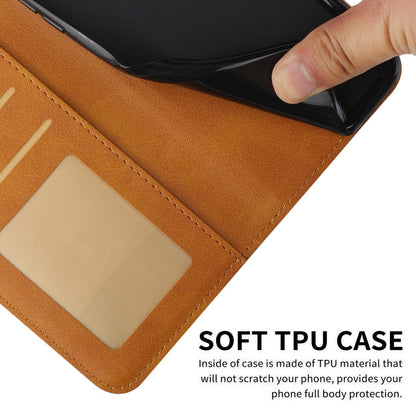 For Redmi K90 Pro Max / Poco F8 Ultra Stitching Calf Texture Buckle Leather Phone Case(Yellow)