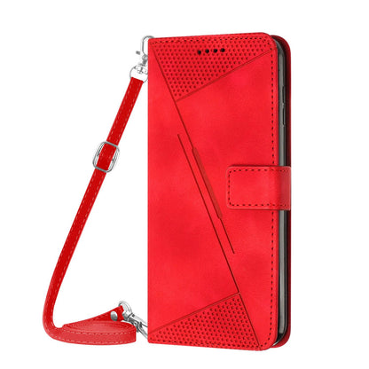 For Redmi K90 Pro Max / Poco F8 Ultra Dream Triangle Leather Phone Case with Lanyard(Red)