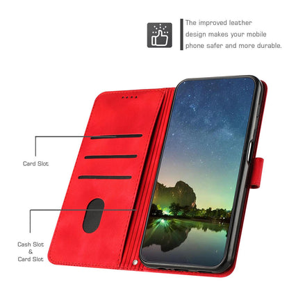 For Redmi K90 Pro Max / Poco F8 Ultra Dream Triangle Leather Phone Case with Lanyard(Red)