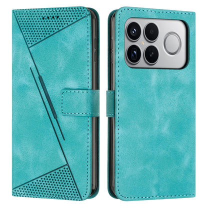 For Redmi K90 Pro Max / Poco F8 Ultra Dream Triangle Leather Phone Case with Lanyard(Green)