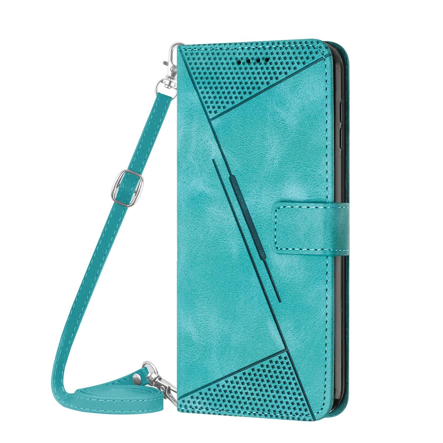 For Redmi K90 Pro Max / Poco F8 Ultra Dream Triangle Leather Phone Case with Lanyard(Green)