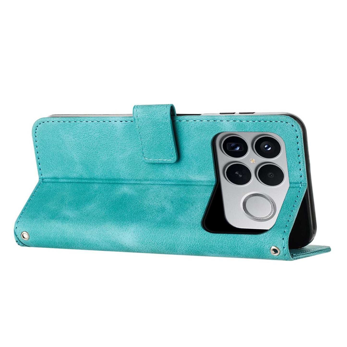 For Redmi K90 Pro Max / Poco F8 Ultra Dream Triangle Leather Phone Case with Lanyard(Green)
