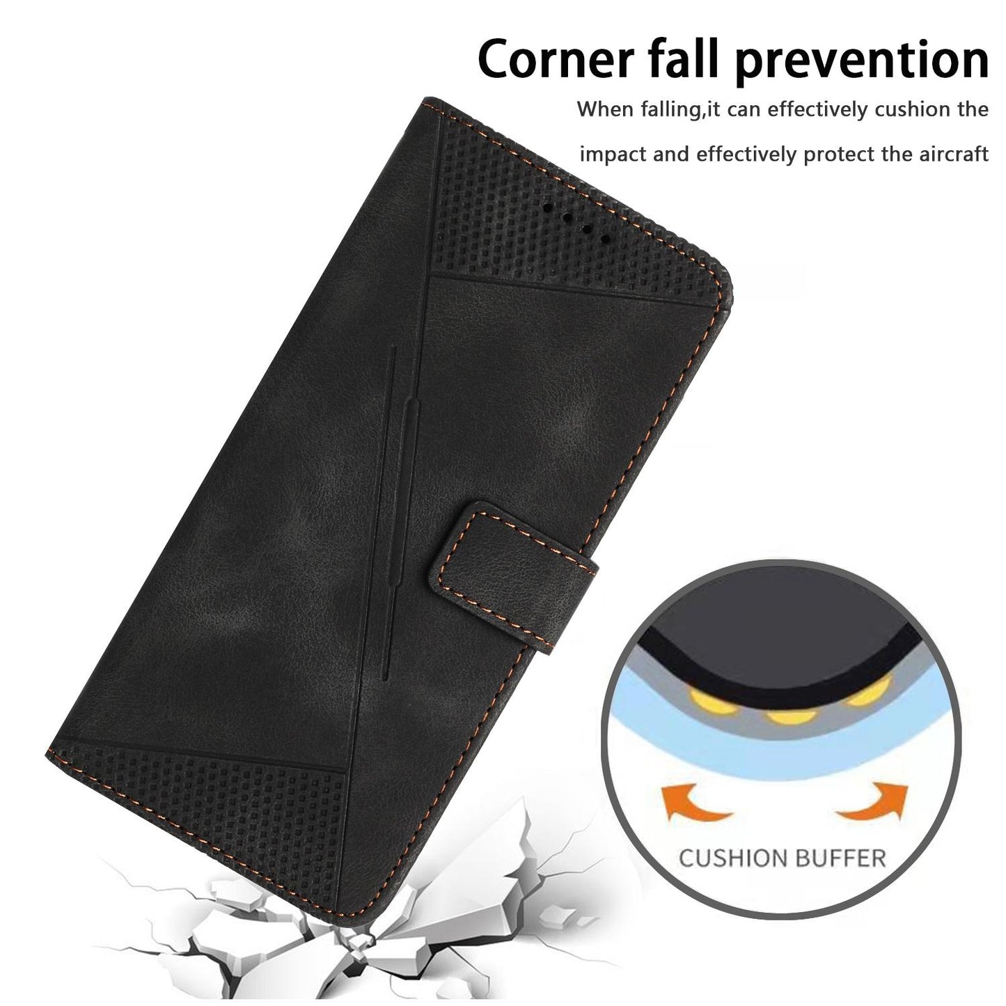 For Redmi K90 Pro Max / Poco F8 Ultra Dream Triangle Leather Phone Case with Lanyard(Black)