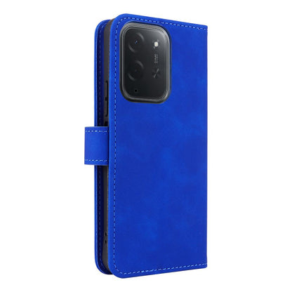 For Xiaomi Poco C95 Pro Skin Feel Magnetic Flip Leather Phone Case(Blue)