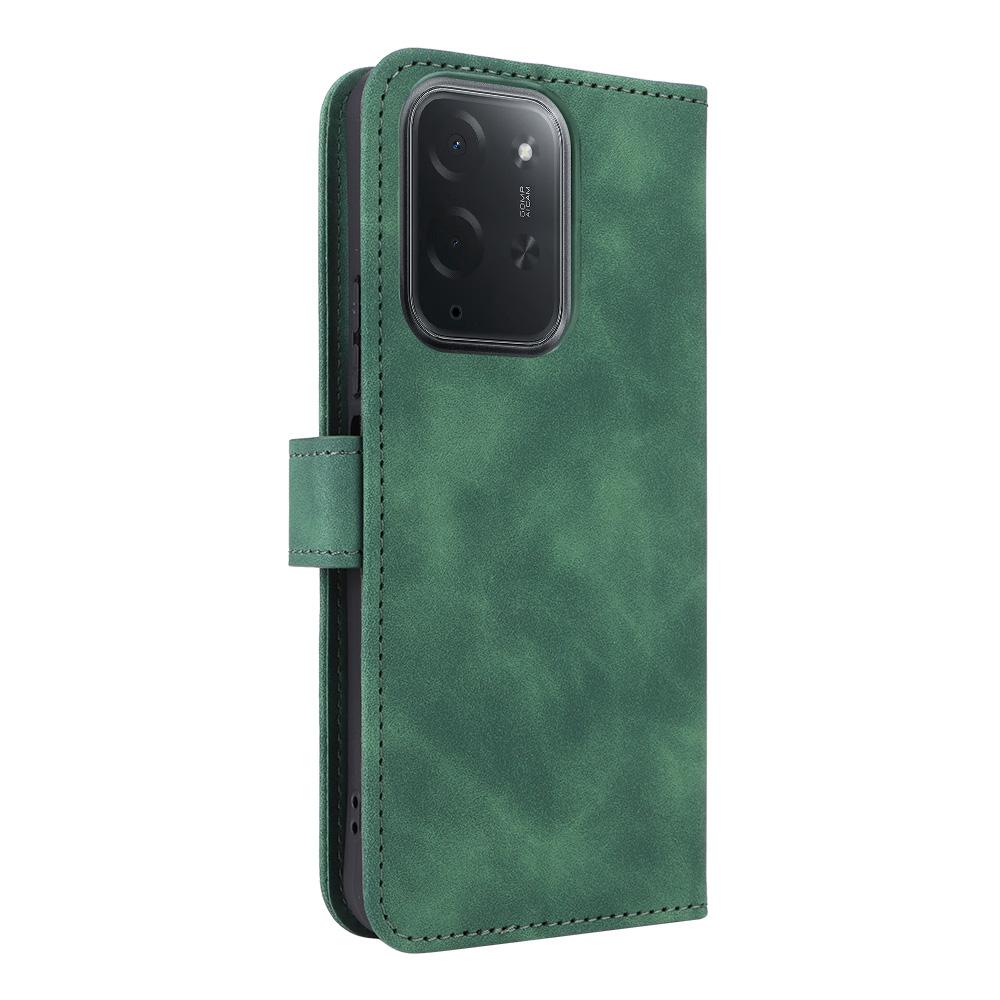 For Xiaomi Poco C95 Pro Skin Feel Magnetic Flip Leather Phone Case(Green)