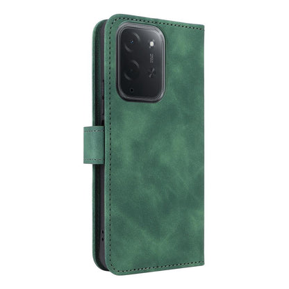 For Xiaomi Poco C95 Pro Skin Feel Magnetic Flip Leather Phone Case(Green)