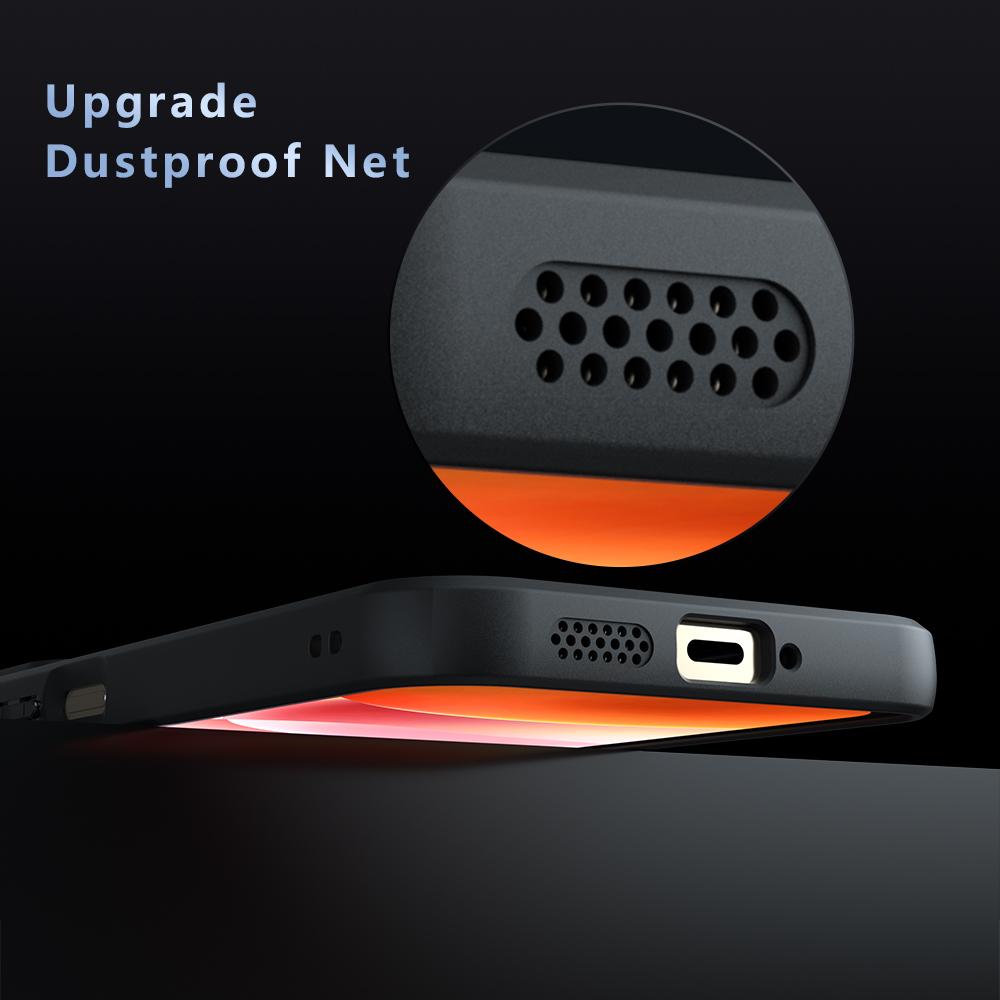 For Redmi 17 5G / 4G Global 170mm Armor MagSafe PC Hybrid TPU Phone Case - Frosted Black - EDA007315622A