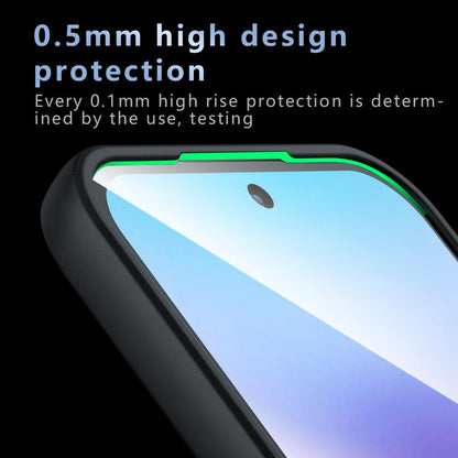 For Redmi 17 5G / 4G Global 170mm Armor MagSafe PC Hybrid TPU Phone Case - Frosted Black - EDA007315622A
