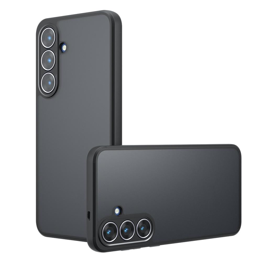 For Galaxy S26 FE 5G Armor Precise Hole PC Hybrid TPU Phone Case - Frosted Black - EDA007317208A