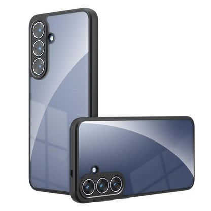 For Galaxy S26 FE 5G Armor Precise Hole PC Hybrid TPU Phone Case - Transparent - EDA007317312A