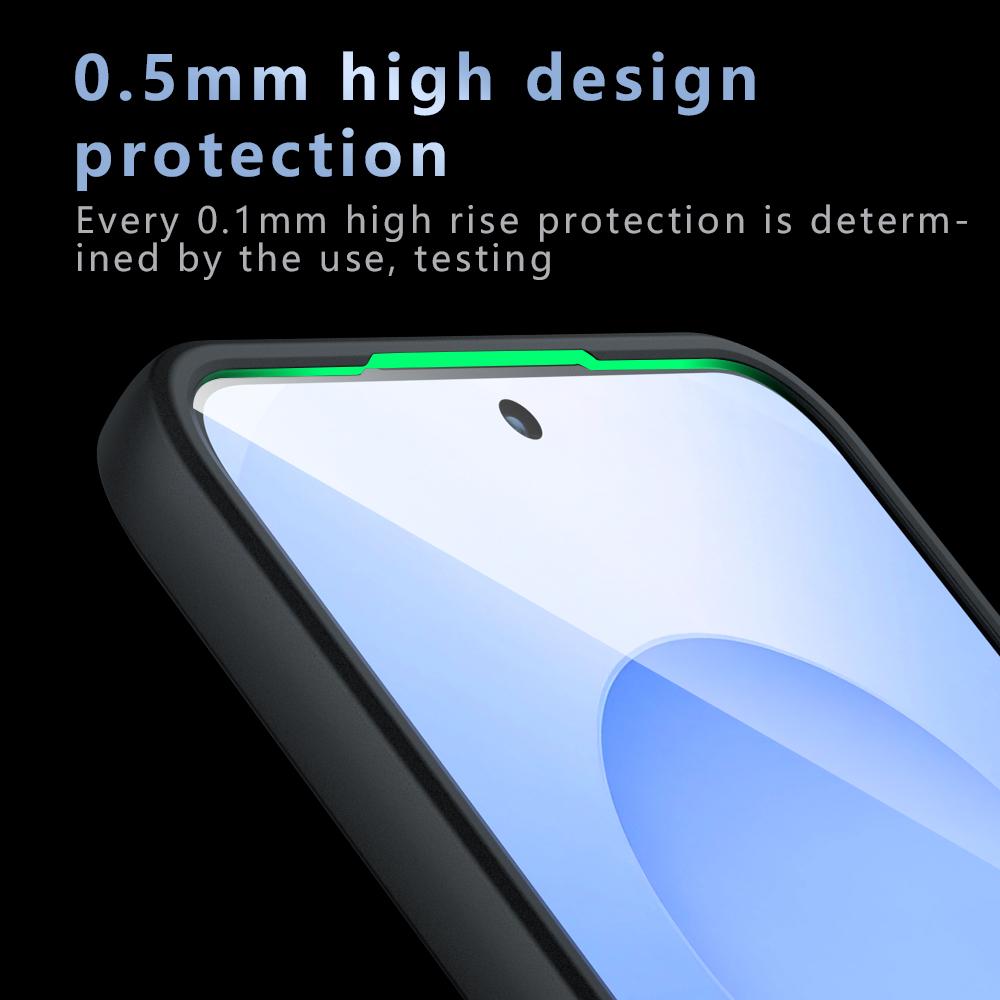 For Galaxy S26 FE 5G Armor Precise Hole PC Hybrid TPU Phone Case - Transparent - EDA007317312A