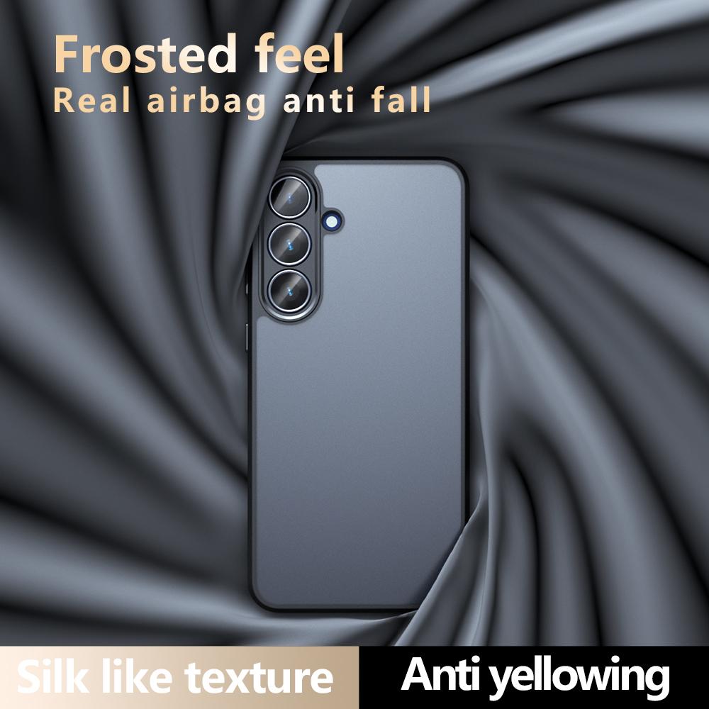 For Galaxy S26 FE 5G Armor Precise Hole PC Hybrid TPU Phone Case - Transparent - EDA007317312A