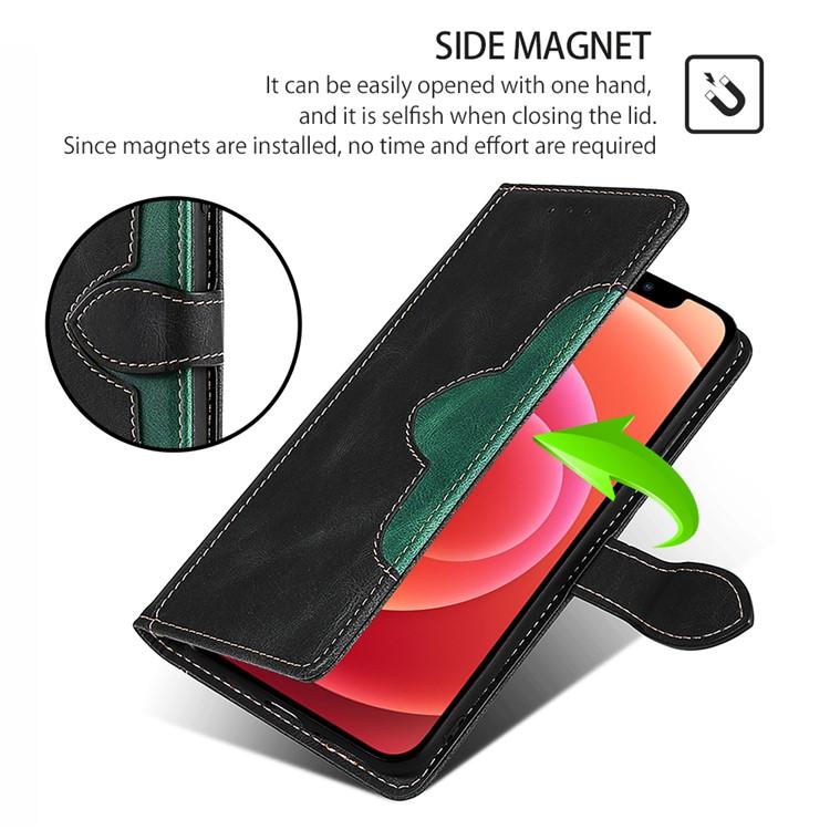 For Redmi K90 Pro Max 5G / Poco F8 Ultra Skin Feel Magnetic Buckle Leather Phone Case(Black)