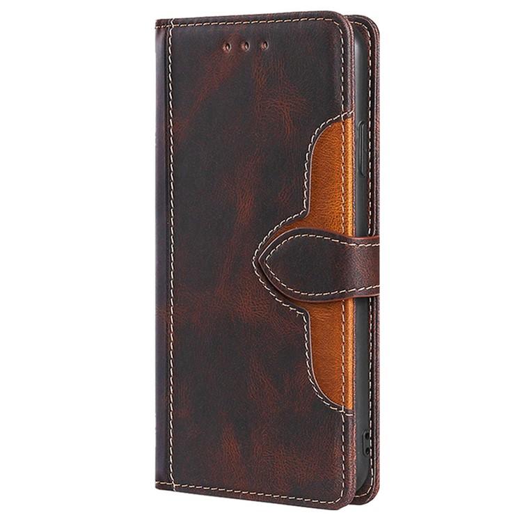 For Redmi K90 Pro Max 5G / Poco F8 Ultra Skin Feel Magnetic Buckle Leather Phone Case(Brown)