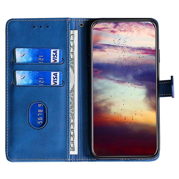 For Redmi K90 Pro Max 5G / Poco F8 Ultra Skin Feel Magnetic Buckle Leather Phone Case(Blue)