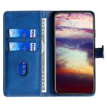 For Redmi K90 Pro Max 5G / Poco F8 Ultra Skin Feel Magnetic Buckle Leather Phone Case(Blue)