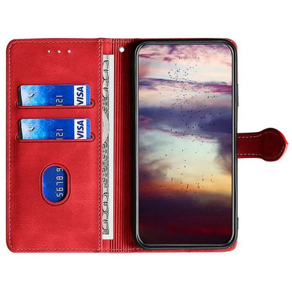 For Redmi K90 Pro Max 5G / Poco F8 Ultra Skin Feel Magnetic Buckle Leather Phone Case(Red)