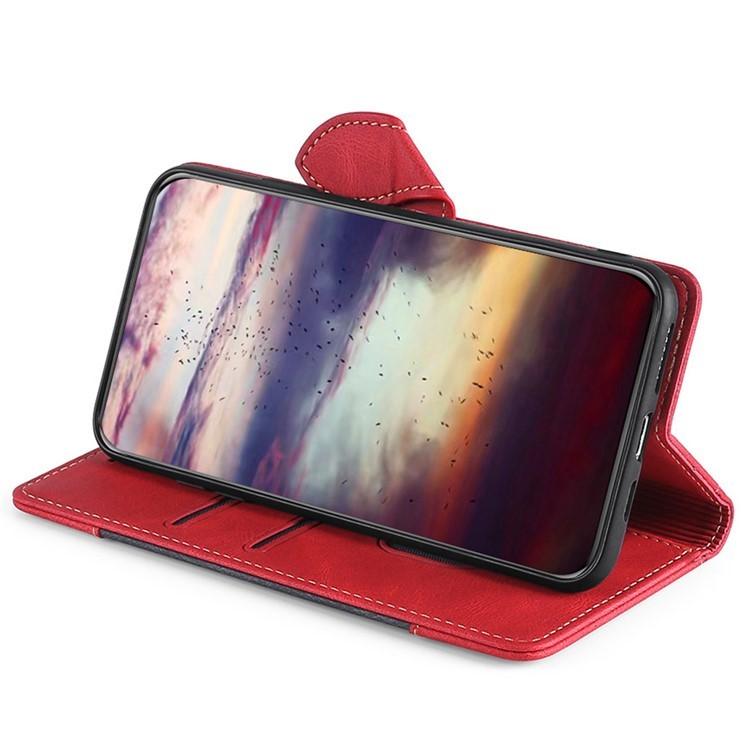 For Redmi K90 Pro Max 5G / Poco F8 Ultra Skin Feel Magnetic Buckle Leather Phone Case(Red)