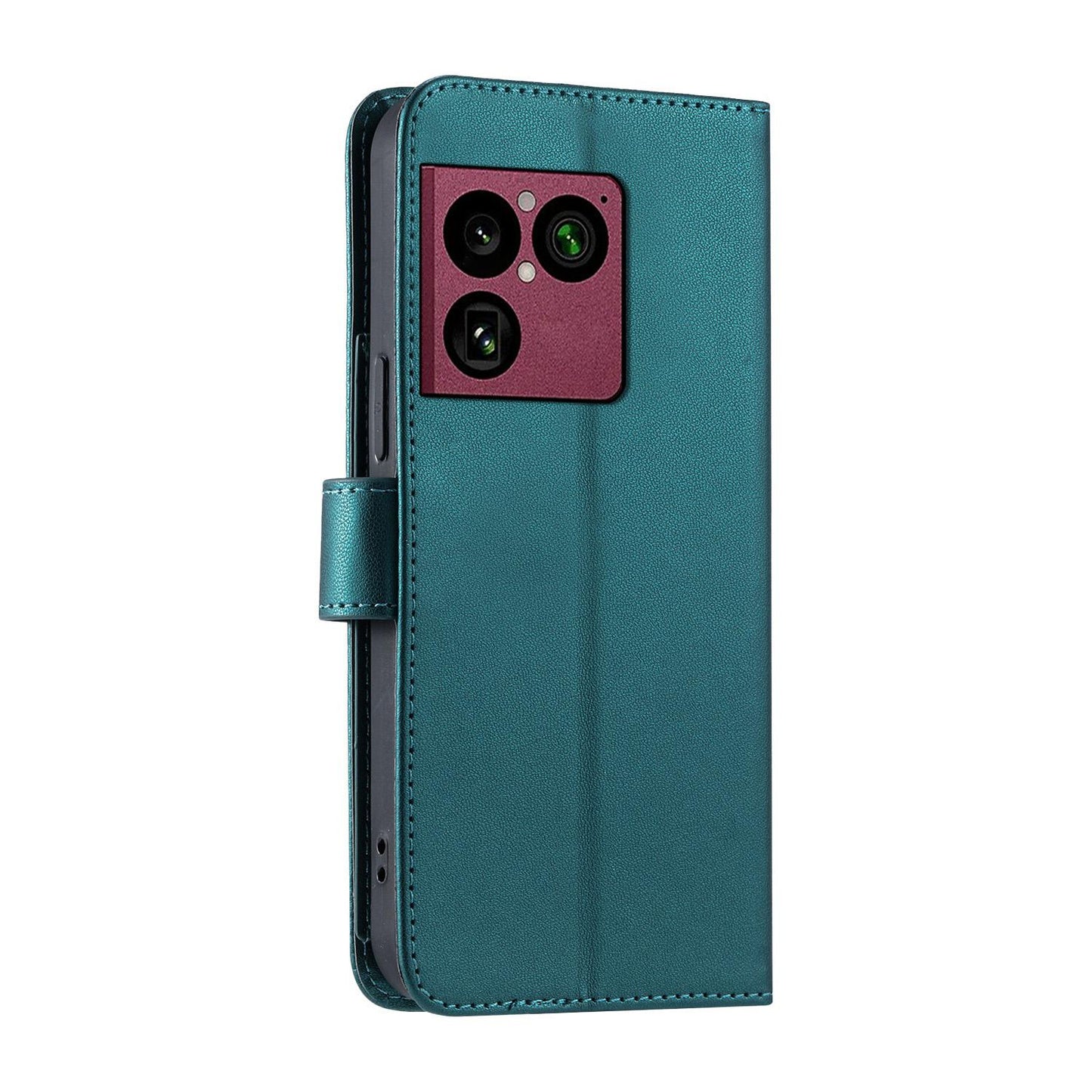 For Sony Xperia 1 VIII Ring Buckle Rhombic Leather Phone Case(Green)