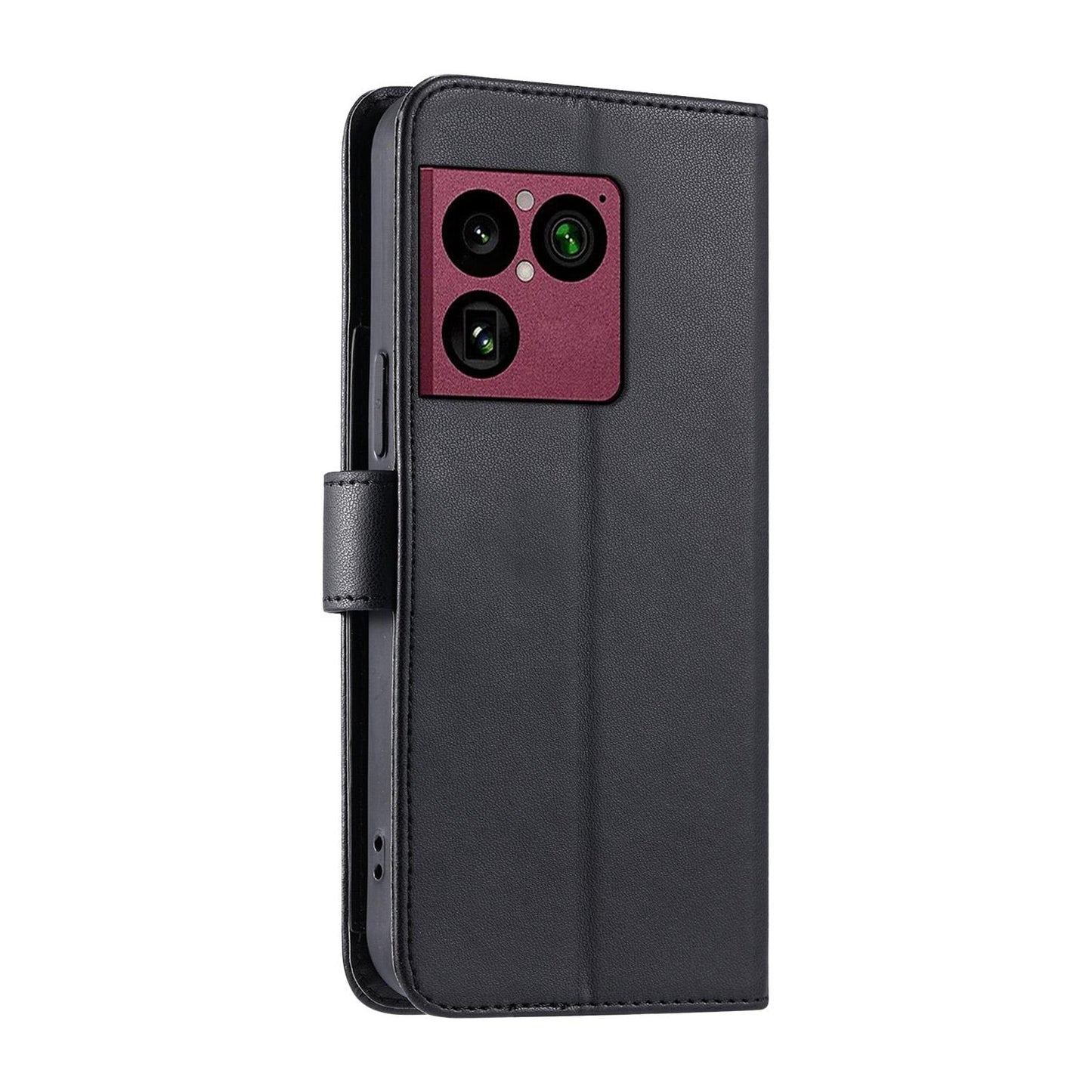 For Sony Xperia 1 VIII Ring Buckle Rhombic Leather Phone Case(Black)