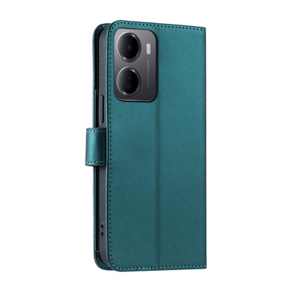 For Redmi 15a 5G / R70 5G Ring Buckle Rhombic Leather Phone Case(Green)