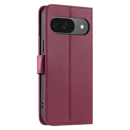 For Google Pixel 10 / 10 Pro Ring Buckle Rhombic Leather Phone Case(Red)