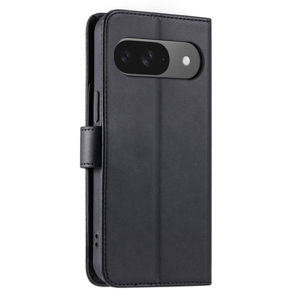 For Google Pixel 10 / 10 Pro Ring Buckle Rhombic Leather Phone Case(Black)