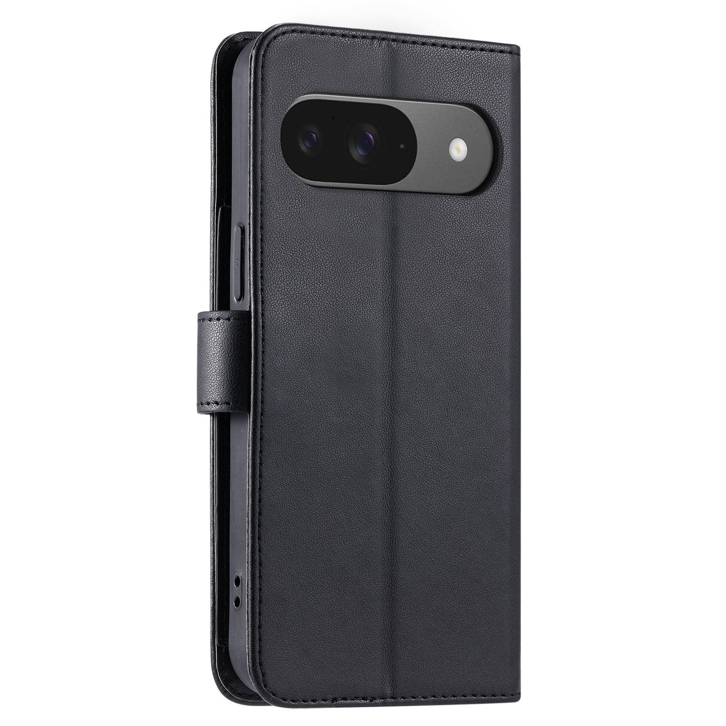 For Google Pixel 11 / 11 Pro Ring Buckle Rhombic Leather Phone Case(Black)