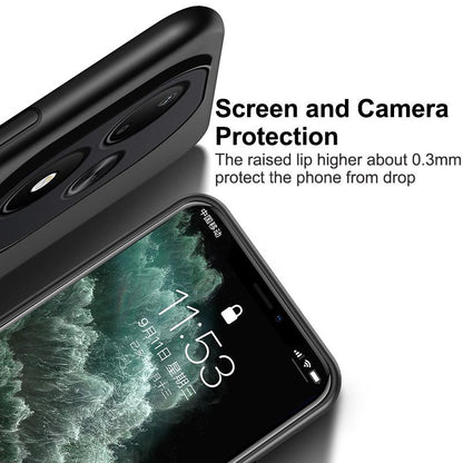 For Redmi Note 17 Pro 5G Global 163.5mm Classic Tilt Strip Grain Magnetic PC Hybrid TPU Phone Case - Blue - EDA007358327D