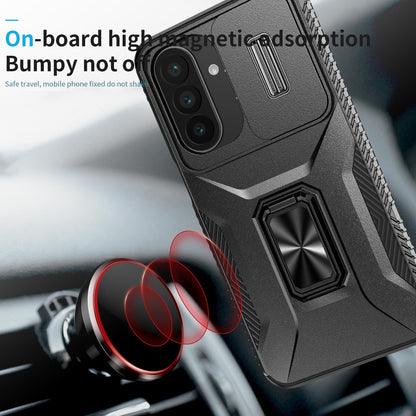 For Galaxy A27 5G Sliding Camshield Holder Phone Case - Black - EDA007358806D