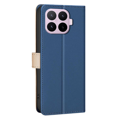 For Xiaomi 17T Pro 5G Color Matching RFID Anti-theft Leather Phone Case - Blue - EDA007366910E