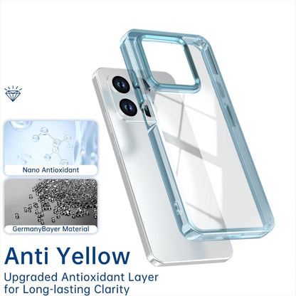 For Honor 400 Smart / X7d 5G Shine High Transparency Acrylic Phone Case - Blue - EDA007376004C