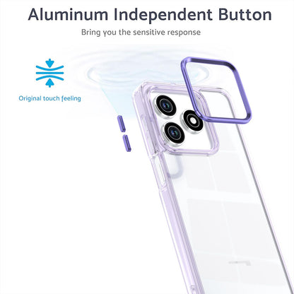 For Honor Play 10A / X5c / X5c Plus Shine High Transparency Acrylic Phone Case - Purple - EDA007376006A