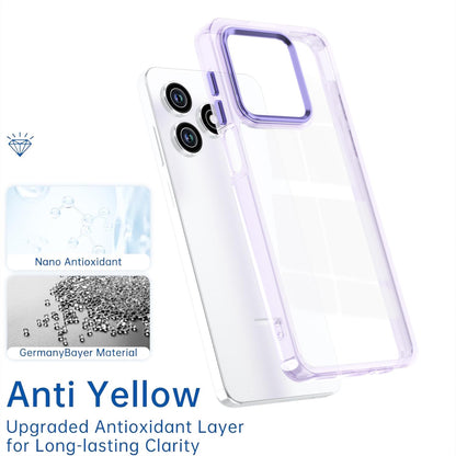 For Honor Play 10A / X5c / X5c Plus Shine High Transparency Acrylic Phone Case - Purple - EDA007376006A
