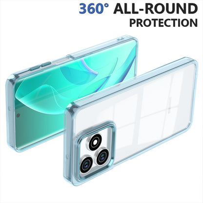 For Honor Play 10A / X5c / X5c Plus Shine High Transparency Acrylic Phone Case - Blue - EDA007376006C
