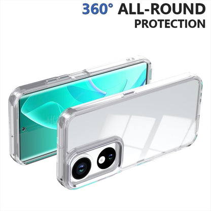 For Honor Play10C Shine High Transparency Acrylic Phone Case - White - EDA007376007B