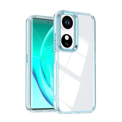 For Honor Play10C Shine High Transparency Acrylic Phone Case - Blue - EDA007376007C