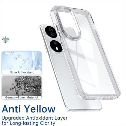 For Honor X7b / Play 50 Plus Shine High Transparency Acrylic Phone Case - White - EDA007376010B