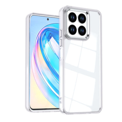 For Honor X8a 4G Shine High Transparency Acrylic Phone Case - White - EDA007376011B