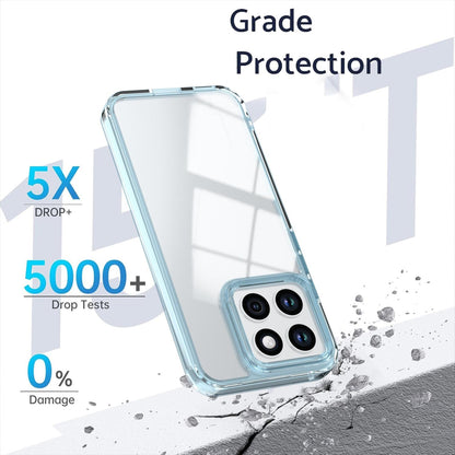 For Honor X8c 4G Shine High Transparency Acrylic Phone Case - Blue - EDA007376012C
