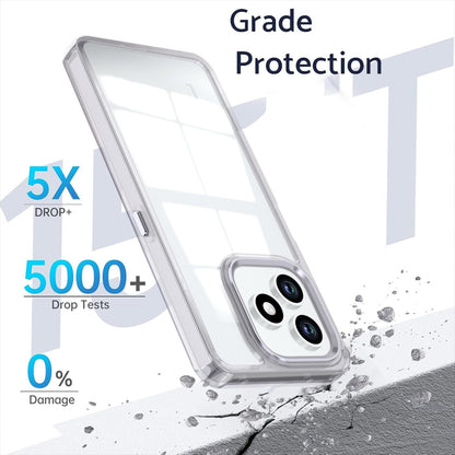 For Honor X8d 4G Shine High Transparency Acrylic Phone Case - White - EDA007376013B