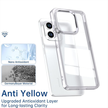 For Honor X8d 4G Shine High Transparency Acrylic Phone Case - White - EDA007376013B
