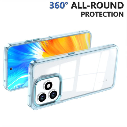 For Honor X8d 4G Shine High Transparency Acrylic Phone Case - Blue - EDA007376013C