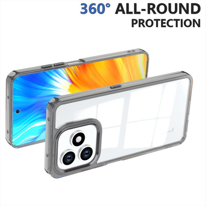 For Honor X8d 4G Shine High Transparency Acrylic Phone Case - Black - EDA007376013E