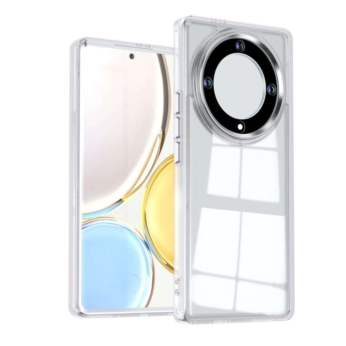 For Honor X9a / Magic5 Lite Shine High Transparency Acrylic Phone Case - White - EDA007376014B