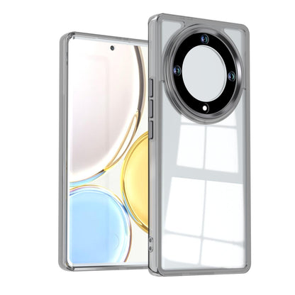 For Honor X9a / Magic5 Lite Shine High Transparency Acrylic Phone Case - Black - EDA007376014E