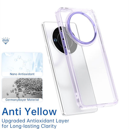 For Honor X9b / X50 / Magic6 Lite Shine High Transparency Acrylic Phone Case - Purple - EDA007376015A