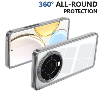 For Honor X9b / X50 / Magic6 Lite Shine High Transparency Acrylic Phone Case - Black - EDA007376015E